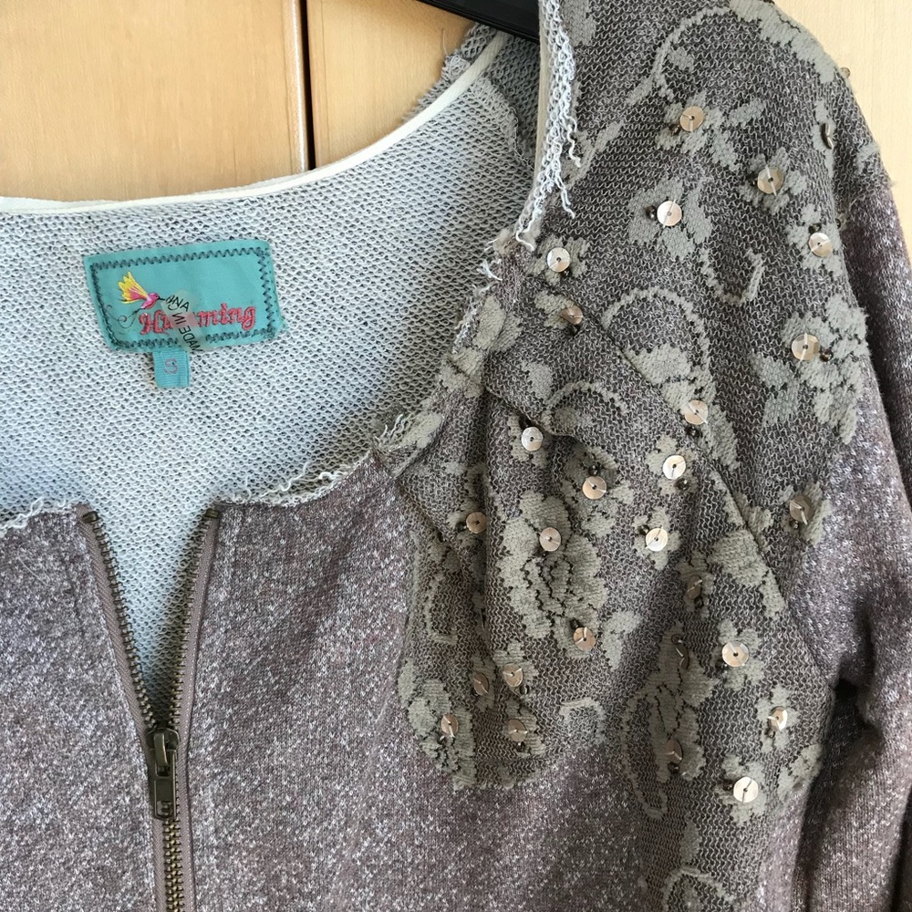 Cropped Zip Jacket - image 2